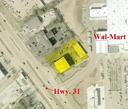 2169 Pelham Pky, Pelham, AL - Vue aérienne  vue de carte