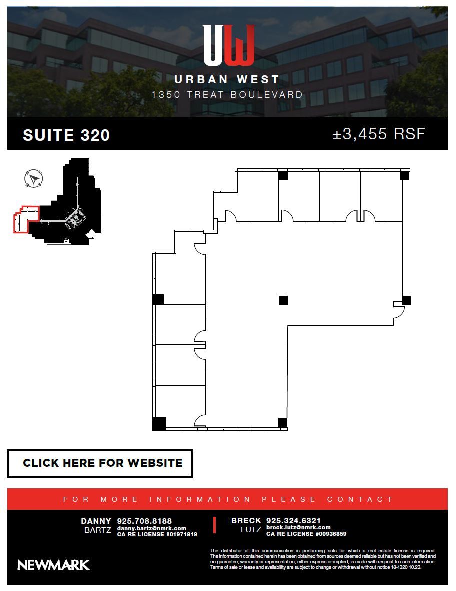 1350 Treat Blvd, Walnut Creek, CA à louer Photo de l’immeuble– Image 1 sur 1