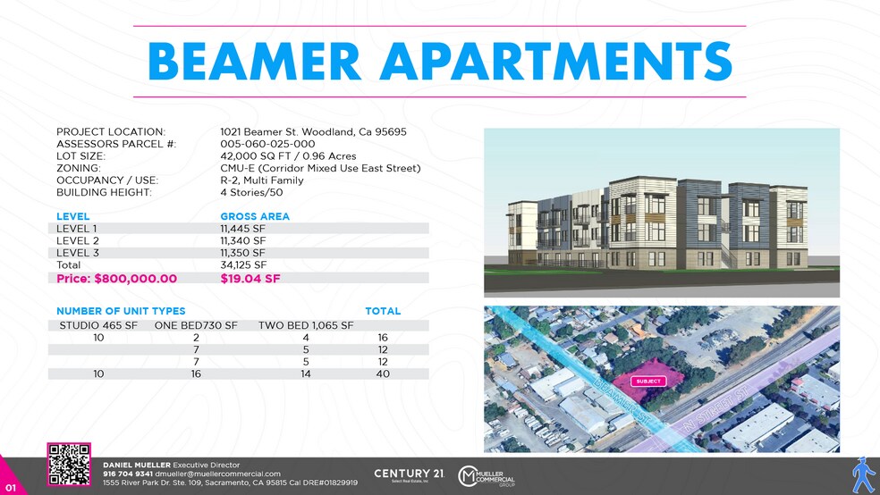 1021 Beamer St, Woodland, CA à vendre - Photo de l’immeuble – Image 1 sur 2