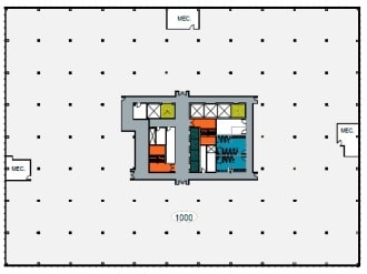 555 Rue Chabanel O, Montréal, QC à louer Plan d’étage type– Image 1 sur 1