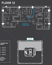 9888 Jasper Ave NW, Edmonton, AB à louer Plan d’étage– Image 1 sur 1