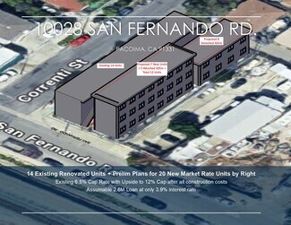 Plus de détails pour 10028 San Fernando Rd, Pacoima, CA - Logement à vendre