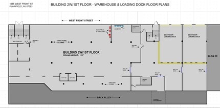 1309-1645 W Front St, Plainfield, NJ à louer Plan d’étage– Image 1 sur 1