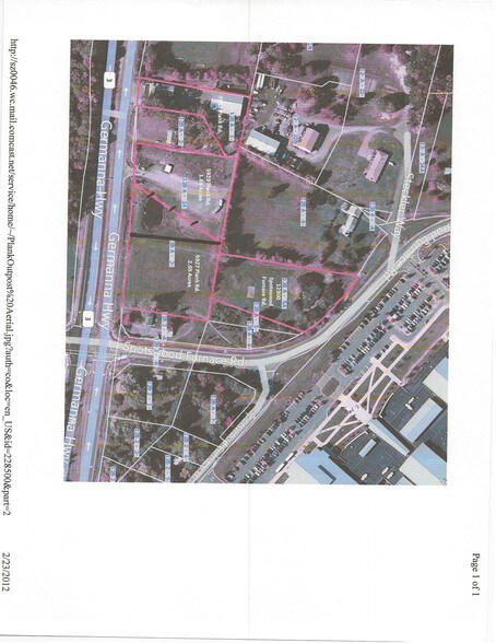 5927 Plank Rd, Fredericksburg, VA à vendre - Aérien – Image 3 sur 3