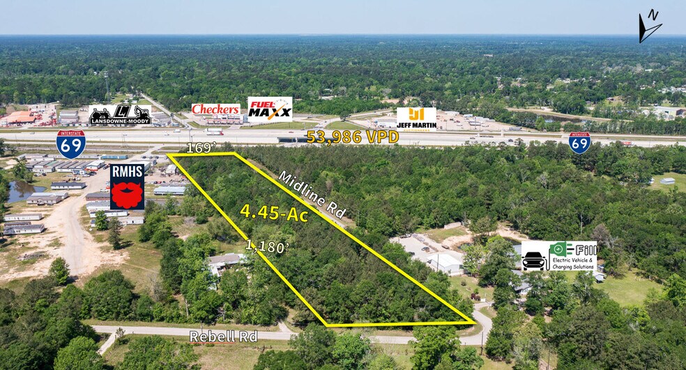 12135 U.S. 59 Business, Splendora, TX à vendre - Photo de l’immeuble – Image 2 sur 9