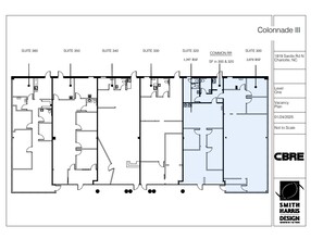 1805 Sardis Rd N, Charlotte, NC à louer Plan d’étage– Image 1 sur 2