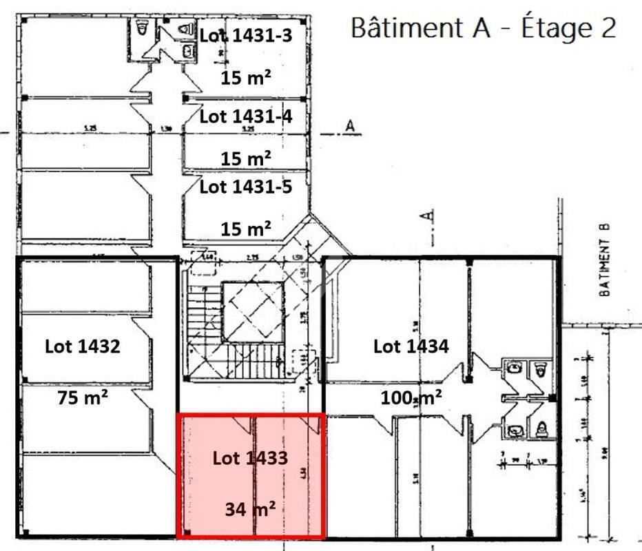 3 Rue De La Closerie, Lisses à louer Plan d’étage– Image 1 sur 2