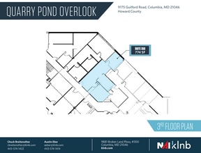9175 Guilford Rd, Columbia, MD à louer Plan d’étage– Image 1 sur 1