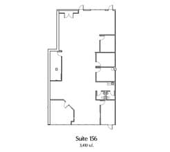 1840 N Greenville Ave, Richardson, TX à louer Plan d’étage– Image 1 sur 1