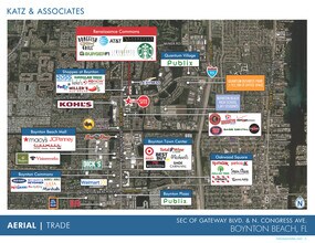 1750 N Congress Ave, Boynton Beach, FL - VUE AÉRIENNE  vue de carte - Image1