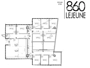 850 NW 42nd Ave, Miami, FL à louer Plan d’étage– Image 1 sur 4