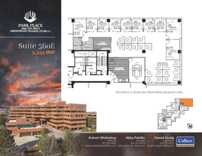 5690 DTC Blvd, Greenwood Village, CO à louer Plan d’étage– Image 1 sur 1