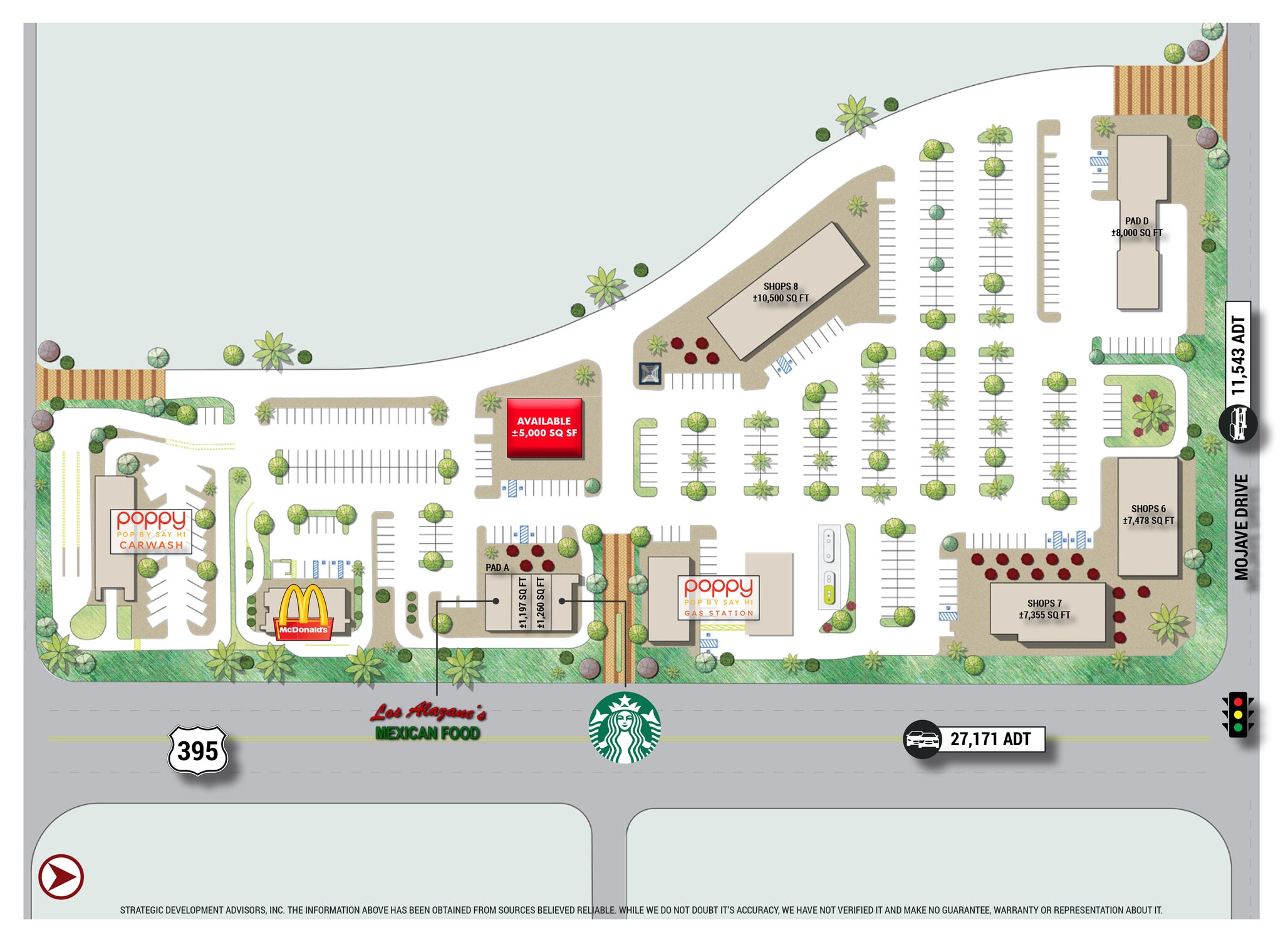 Mojave Dr, Adelanto, CA à louer Plan de site– Image 1 sur 1