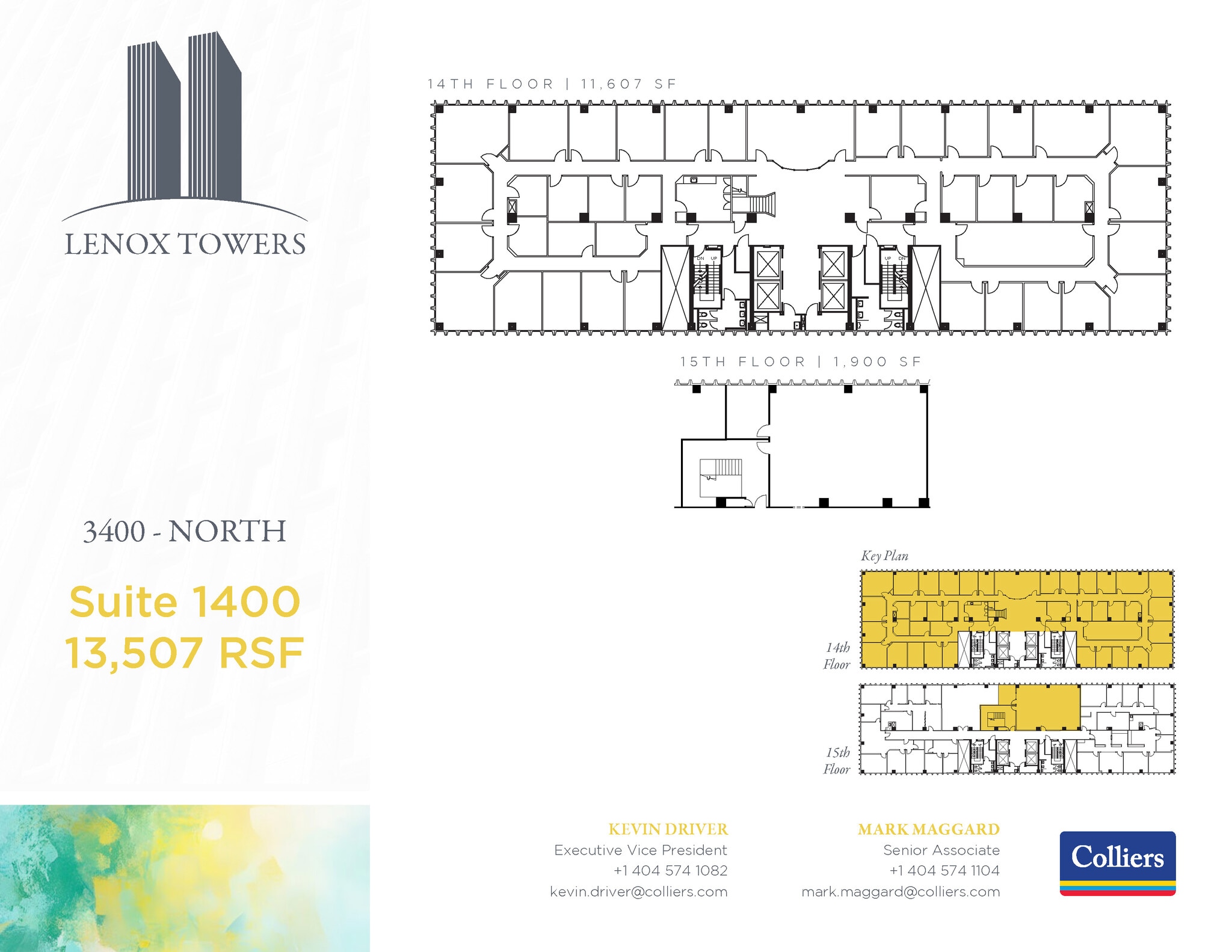 3400 Peachtree Rd NE, Atlanta, GA à louer Plan d’étage– Image 1 sur 1