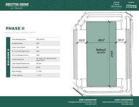 SWC Preston Rd & Corinth Ln, Frisco, TX à louer Plan de site– Image 1 sur 1