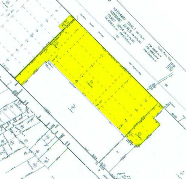 22302 Hathaway Ave, Hayward, CA à louer - Plan cadastral – Image 2 sur 11