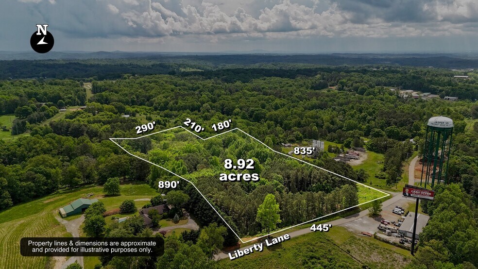0 Liberty Ln, Jasper, GA à vendre - Photo principale – Image 1 sur 35