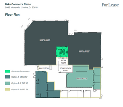 9991-9999 Muirlands Blvd, Irvine, CA à louer Plan d’étage– Image 1 sur 1