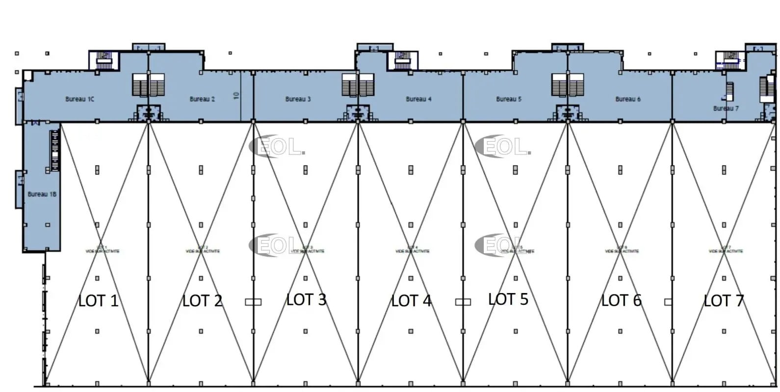 Industriel/Logistique dans Argenteuil à vendre Plan d’étage– Image 1 sur 3