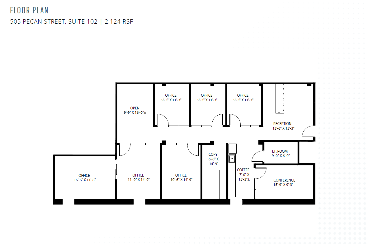 604 E 4th St, Fort Worth, TX à louer Plan d’étage– Image 1 sur 1