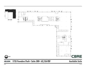 1750 Founders Pky, Alpharetta, GA à louer Plan d’étage– Image 1 sur 1