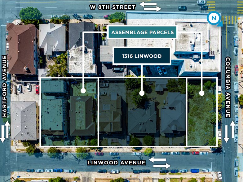 1316 Linwood Ave, Los Angeles, CA à vendre - Photo de l’immeuble – Image 2 sur 7