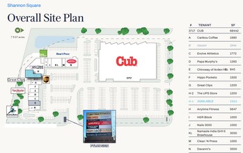 3673 Lexington Ave N, Arden Hills, MN à louer Plan de site– Image 1 sur 8