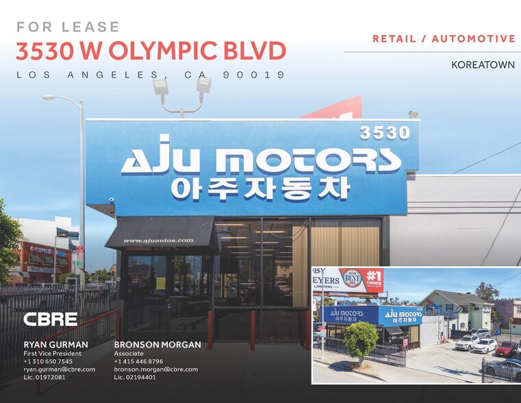 3530 W Olympic Blvd, Los Angeles, CA à louer - Photo de l’immeuble – Image 1 sur 22