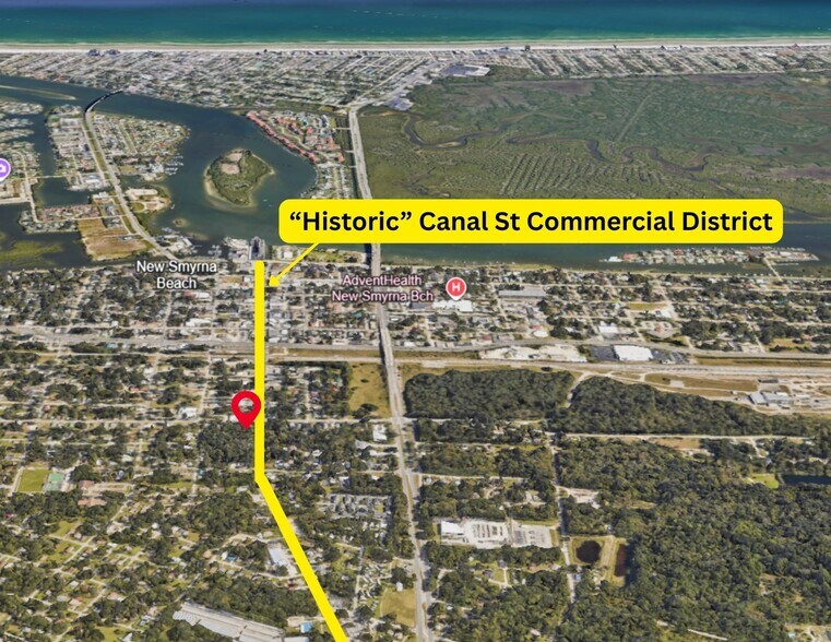 801 Canal St, New Smyrna Beach, FL à vendre - Photo de l’immeuble – Image 2 sur 42