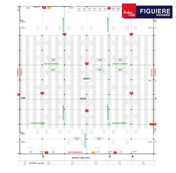 Industriel/Logistique dans Fos-sur-Mer à louer - Plan d’étage – Image 3 sur 4