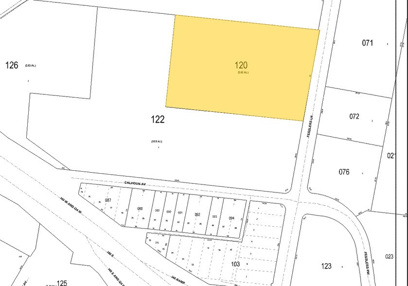 317 Fesslers Ln, Nashville, TN à louer - Plan cadastral – Image 3 sur 5