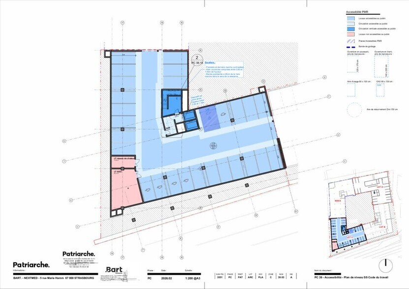 Bureau dans Strasbourg à louer - Plan d’étage – Image 3 sur 13