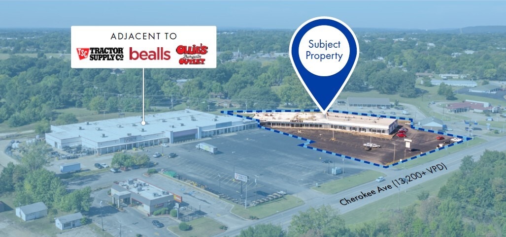 1900 E Cherokee Ave, Sallisaw, OK à vendre Photo principale– Image 1 sur 22