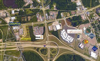 Plus de détails pour Highway 80, Pearl, MS - Terrain à vendre