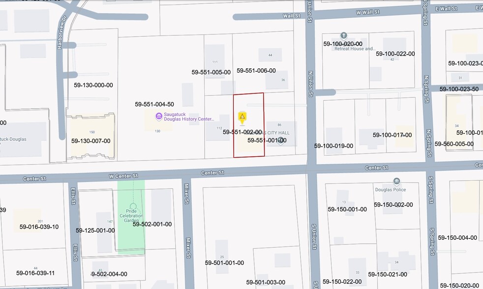 98 W Center St, Douglas, MI à vendre - Plan cadastral – Image 3 sur 8
