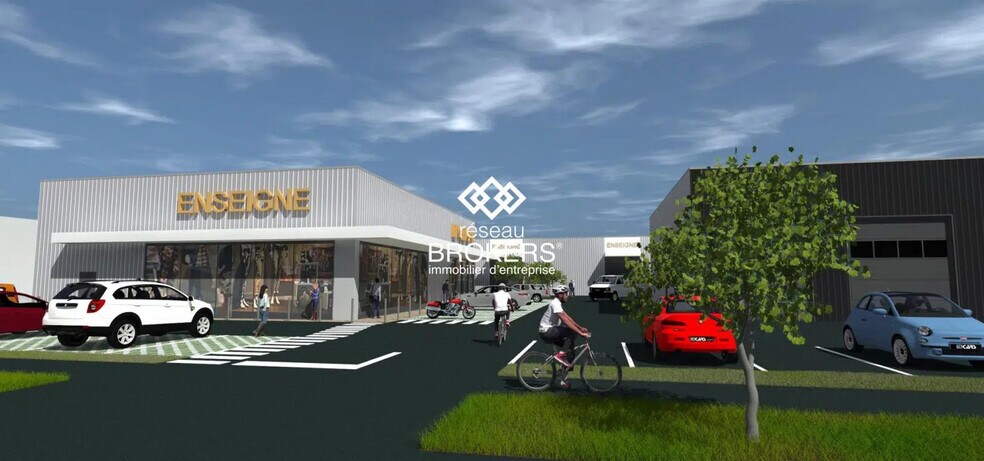 Local commercial dans OMBREE D'ANJOU à louer - Photo de l’immeuble – Image 1 sur 2