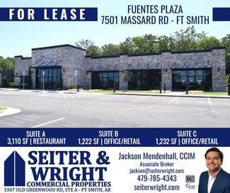 Plus de détails pour 7501 Massard Rd, Fort Smith, AR - Local commercial à louer