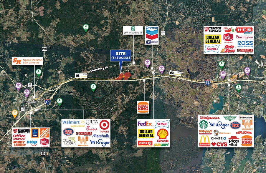TBD Vick Spring Rd, New Waverly, TX à vendre - Photo principale – Image 1 sur 23