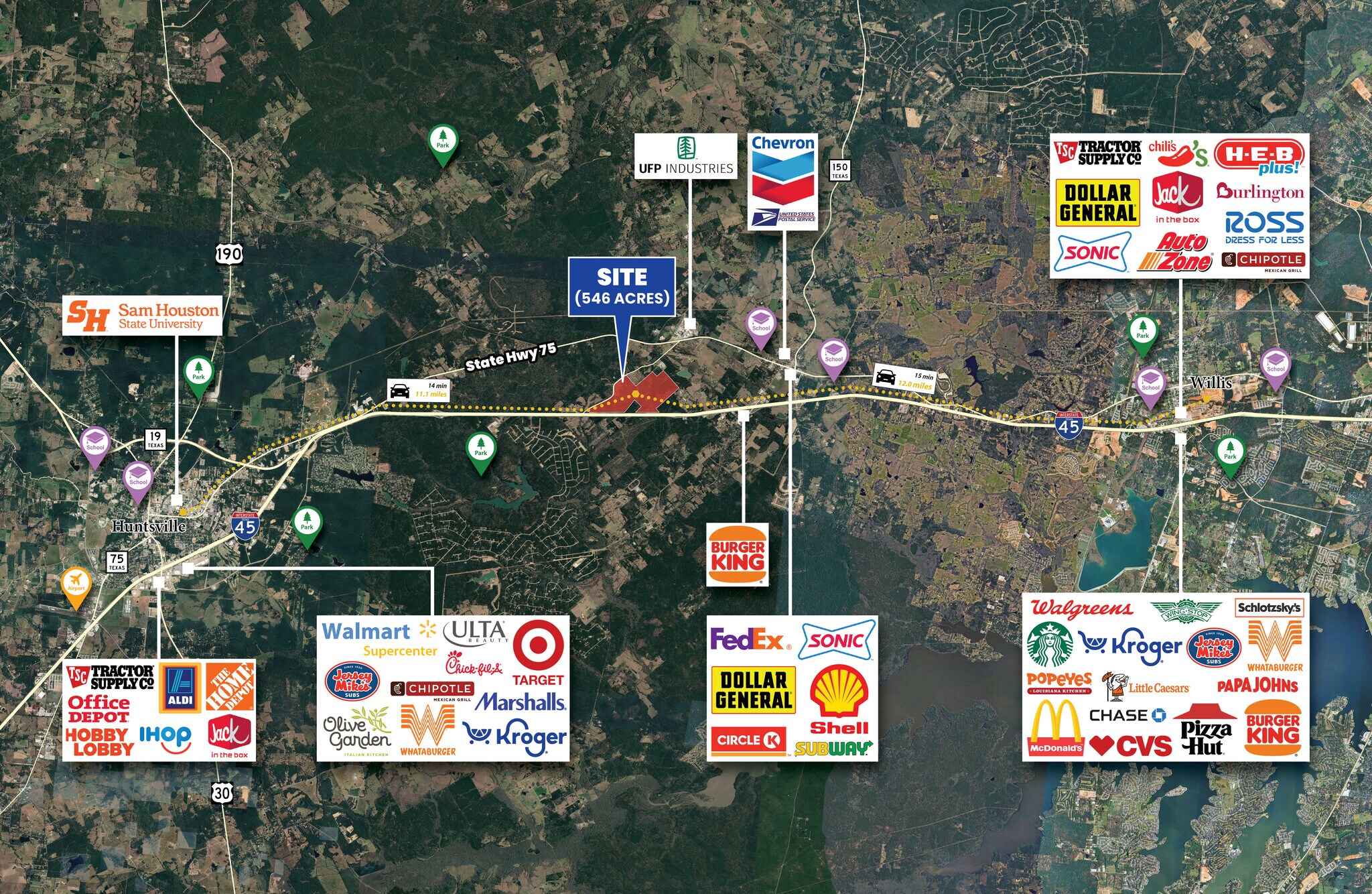 TBD Vick Spring Rd, New Waverly, TX à vendre Photo principale– Image 1 sur 24