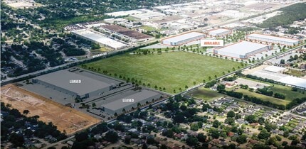 6140 Dixie Dr, Houston, TX - Vue aérienne vue de carte