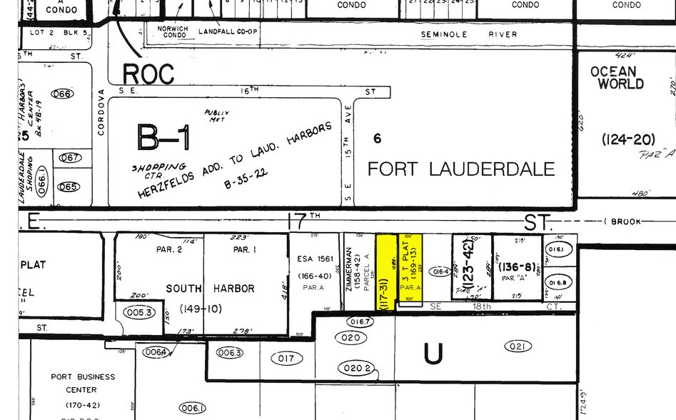 1510 SE 17th St, Fort Lauderdale, FL à louer - Plan cadastral – Image 2 sur 54