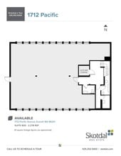 1712 Pacific Ave, Everett, WA à louer Plan de site– Image 1 sur 1