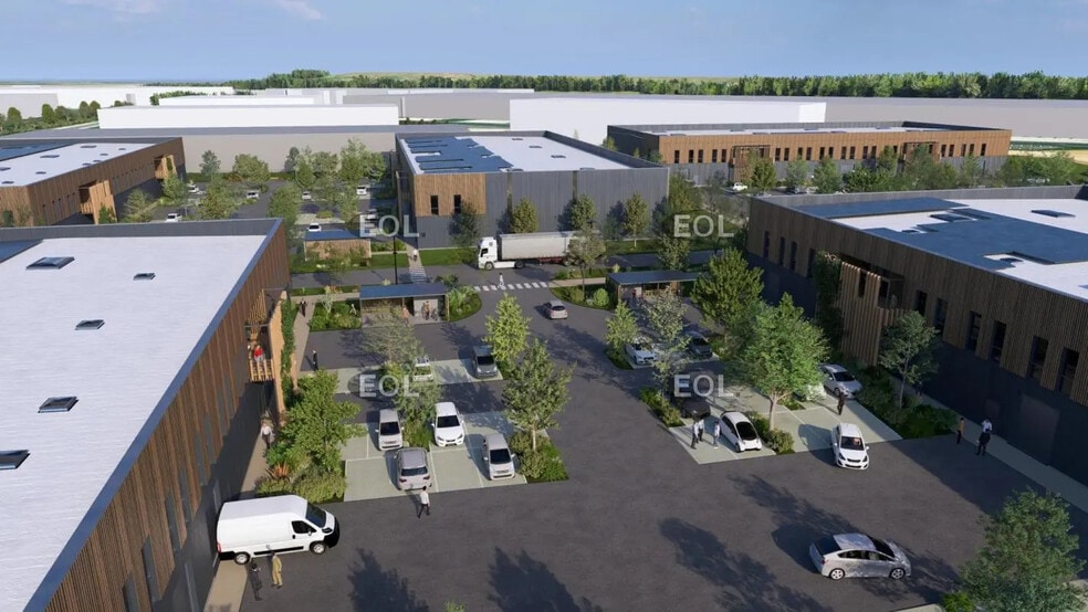 Local d’activités dans Brie-Comte-Robert à louer - Photo de l’immeuble – Image 3 sur 4