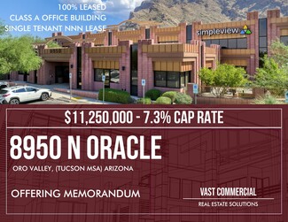 Plus de détails pour 8950 N Oracle Rd, Oro Valley, AZ - Bureau à vendre