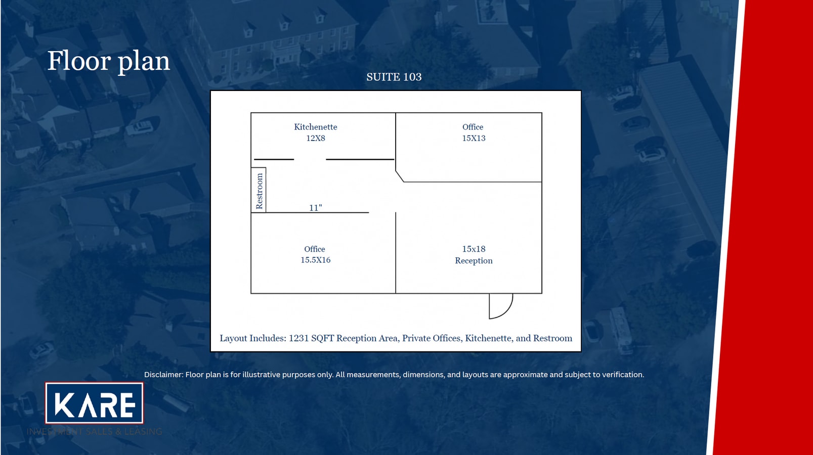 12989 Jupiter Rd, Dallas, TX 75238 - Lot 103-105 -  - Plan d’étage - Image 1 of 3