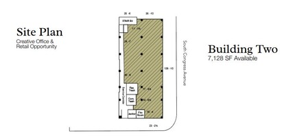 4411 S Congress Ave, Austin, TX à louer Plan d’étage– Image 1 sur 1