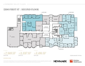 2470 1st St, Livermore, CA à louer Plan d’étage– Image 1 sur 1