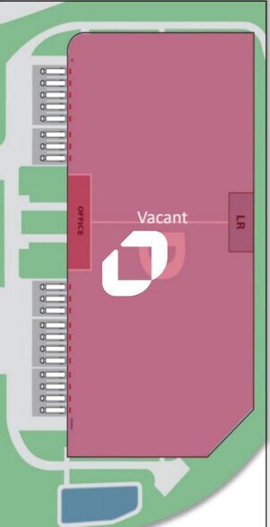 Industriel/Logistique dans Saint-Vulbas à louer - Plan de site – Image 2 sur 2