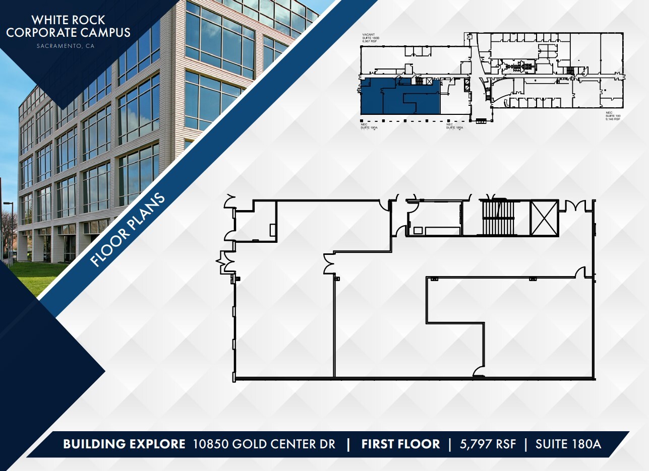 10860 Gold Center Dr, Rancho Cordova, CA à louer Plan d’étage– Image 1 sur 1