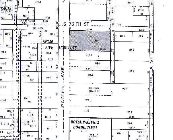 7603 Pacific Ave, Tacoma, WA à vendre - Plan cadastral – Image 1 sur 34